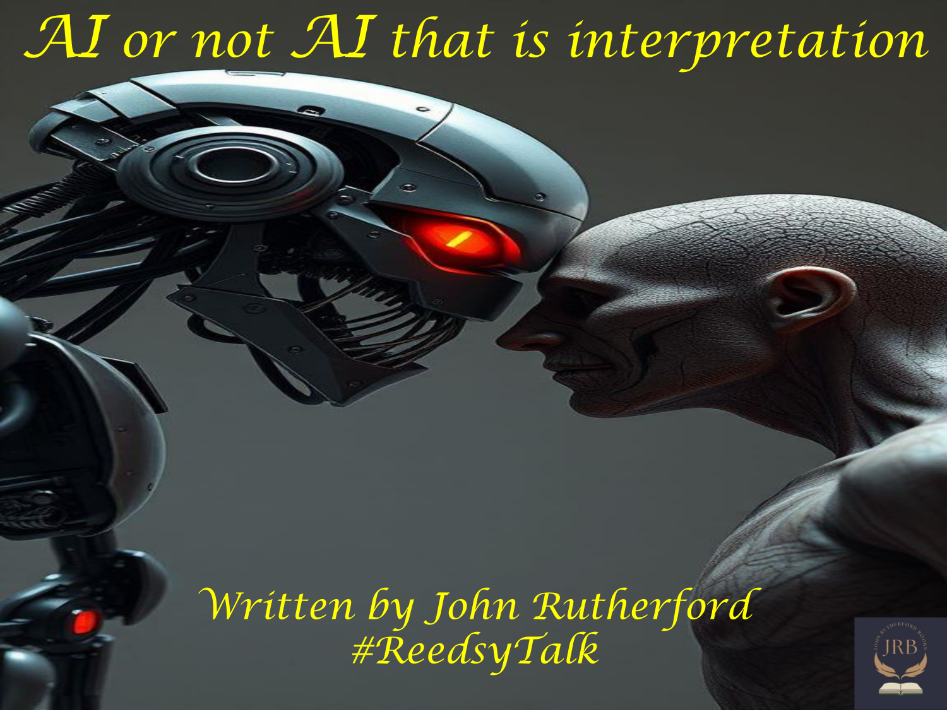 “AI or not AI that is interpretation” - Part of a short story